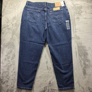Levis 550 Jeans Womens 24 Medium Blue Relaxed Fit Tapered Leg Made USA Denim 90s